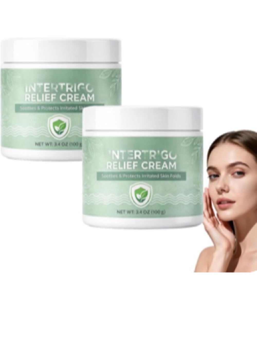 THUIOP Intertrigo Cream - Skin Fold Barrier Cream for Moisture & Friction